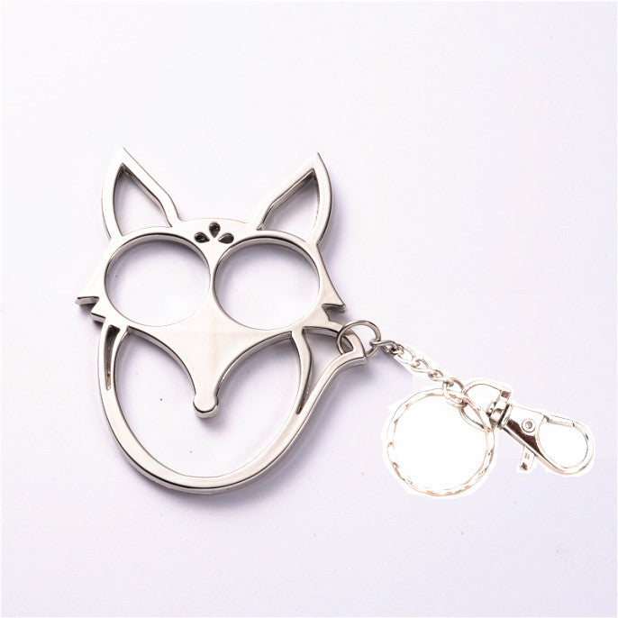 Wholesale Outdoor Fox Metal Pendant Keychain Keychains Accessories ACC ...