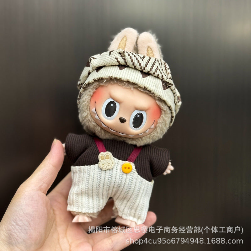 Wholesale Cute cartoon doll clothes set toy