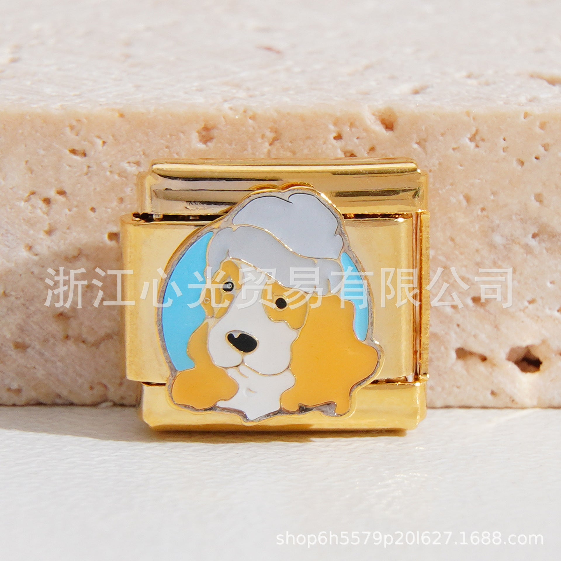 Wholesale Italian Charm Bracelet 9mm DIY Splicing  Stainless Steel Composable Bracelet