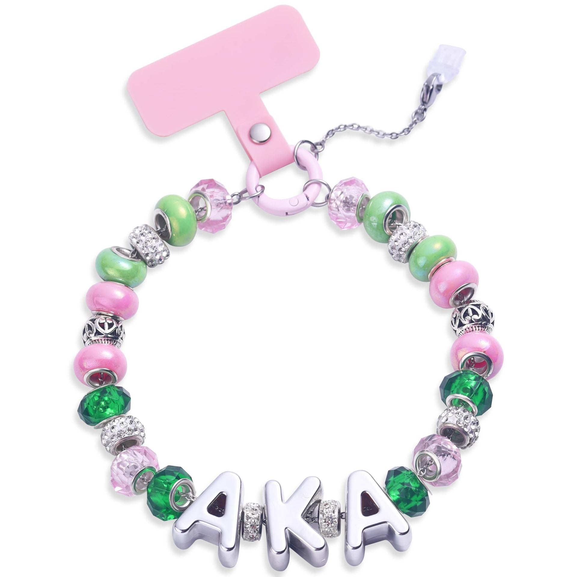 Wholesale Wheel Bead Mobile Phone Chain