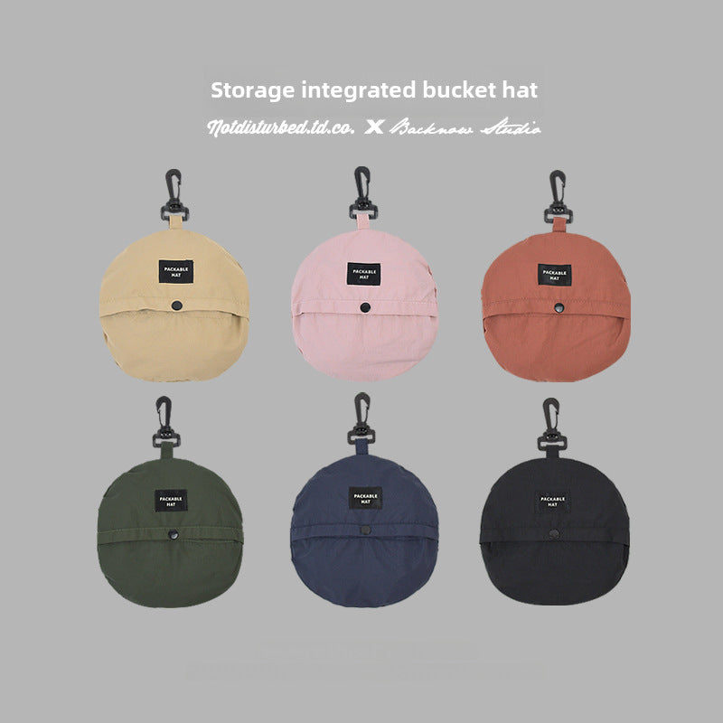 Wholesale  Storage Sunshade Sunscreen Quick-drying Waterproof Fisherman Hat Bucket Hat