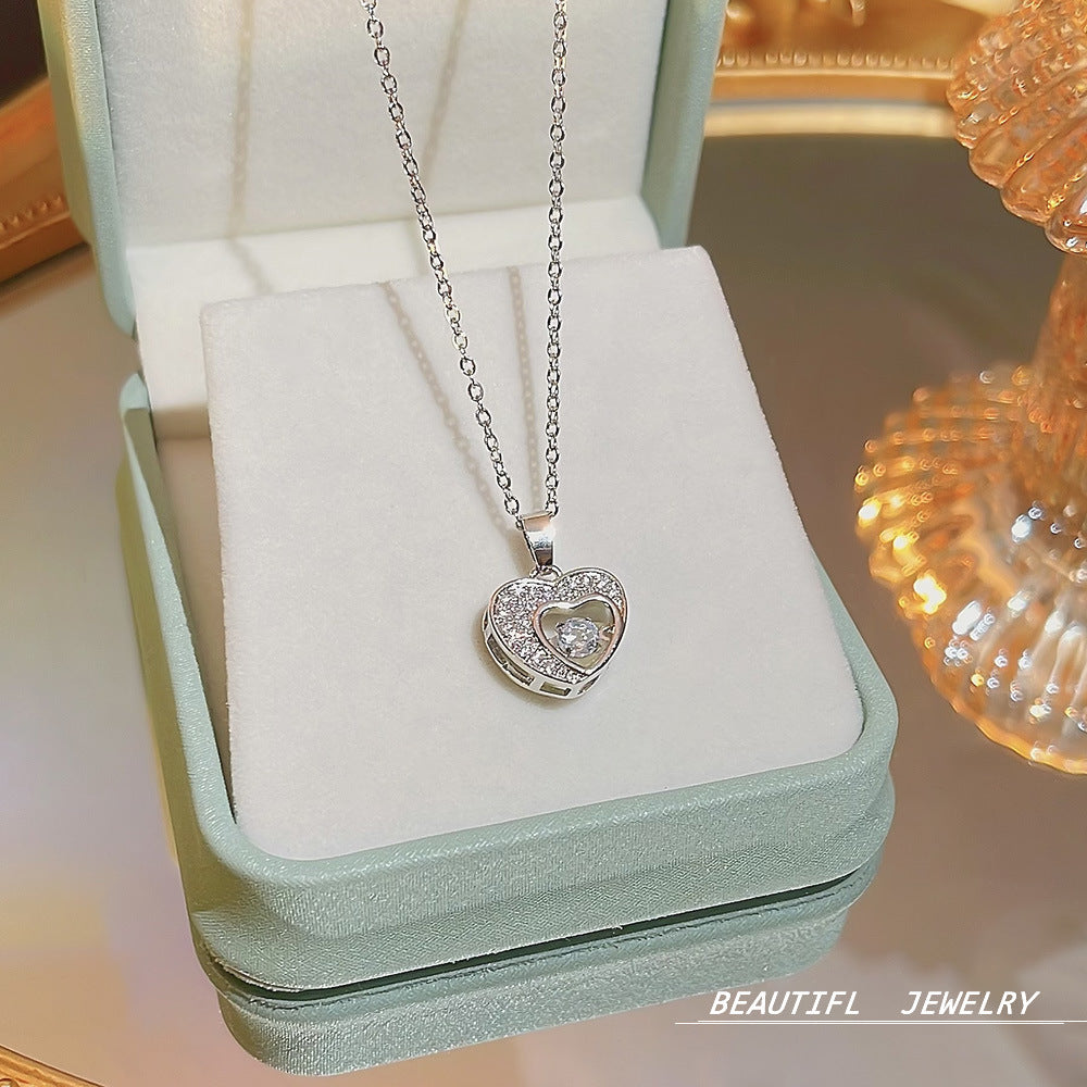 Wholesale Titanium Steel Clavicle Chain Choker Necklace ACC-NE-Xiyue004