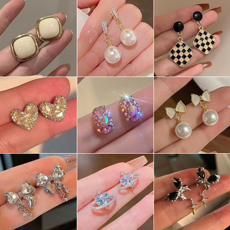 Wholesale 925 Silver Pearl Earrings ACC-ES-Yixin005