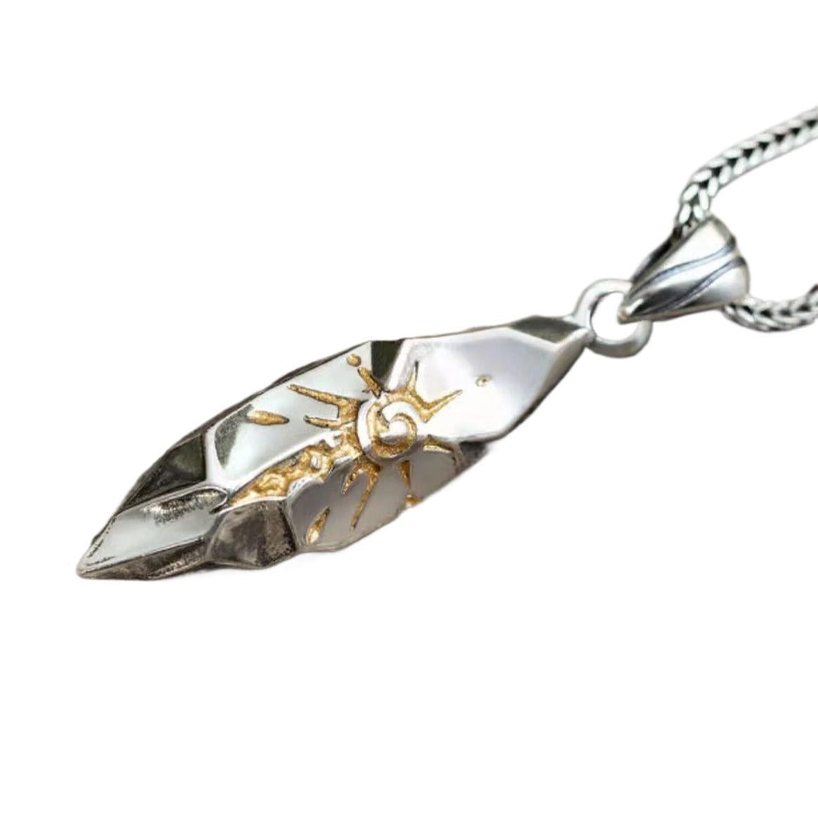 Wholesale Wishing Stone Men' s Titanium Steel Necklace Fashion Accessory Boutique Resale