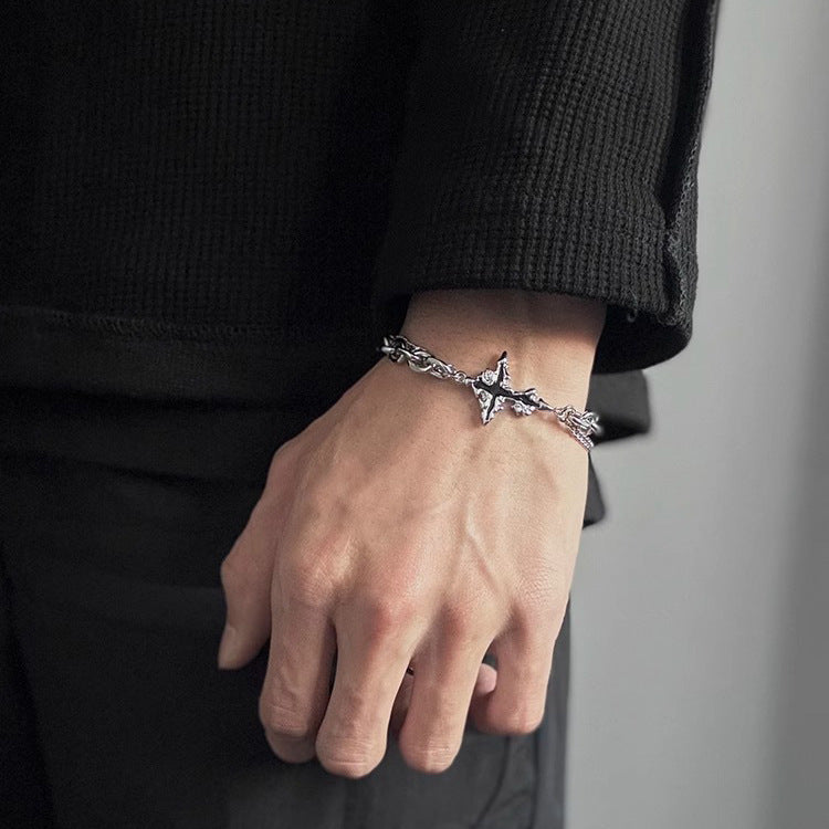 Wholesale cross bracelet titanium steel bracelet