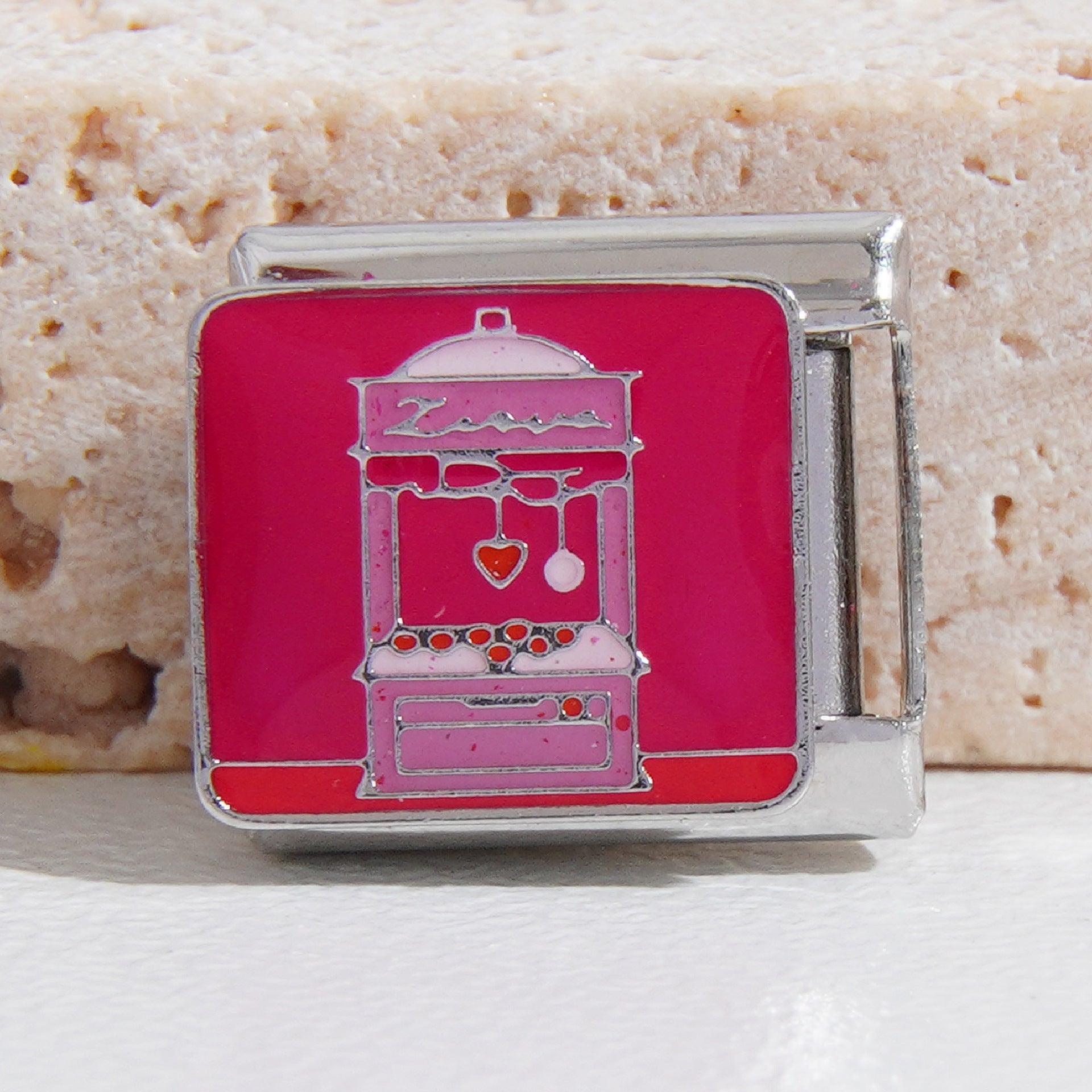 Wholesale Italian Charm Bracelet 9mm DIY Splicing White Series Stainless Steel Composable Bracelet