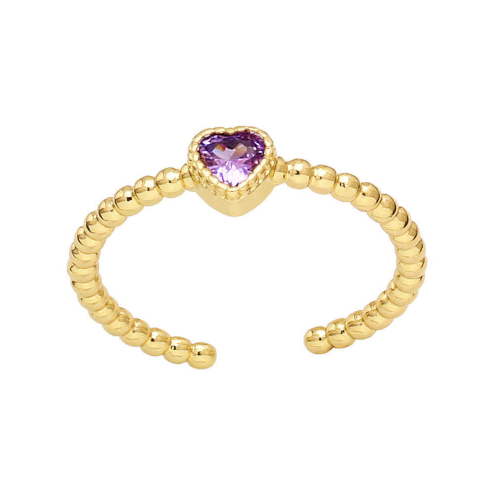 Wholesale Vintage Heart Open Rings