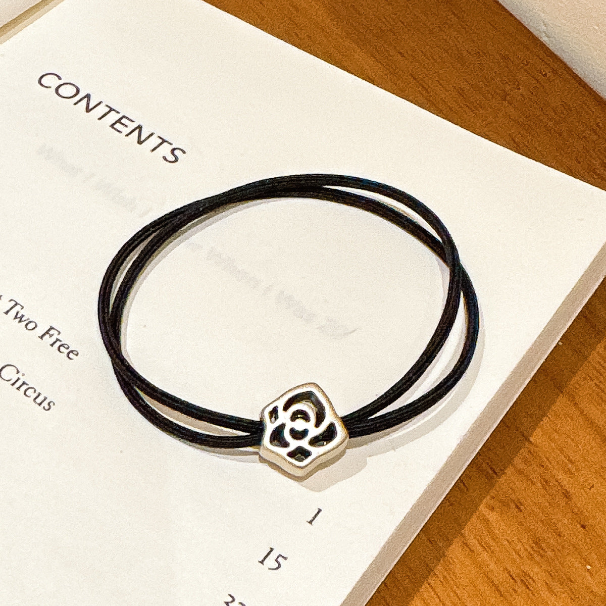 Wholesale 10pcs Simple Headband Small Rubber Band Durable Hair Tie Hair Scrunchies Bow Heart ACC-HS-Huidi005