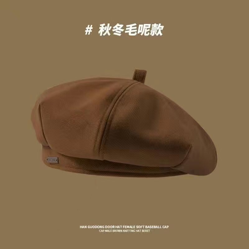 Wholesale Black Brown White Women's Beret