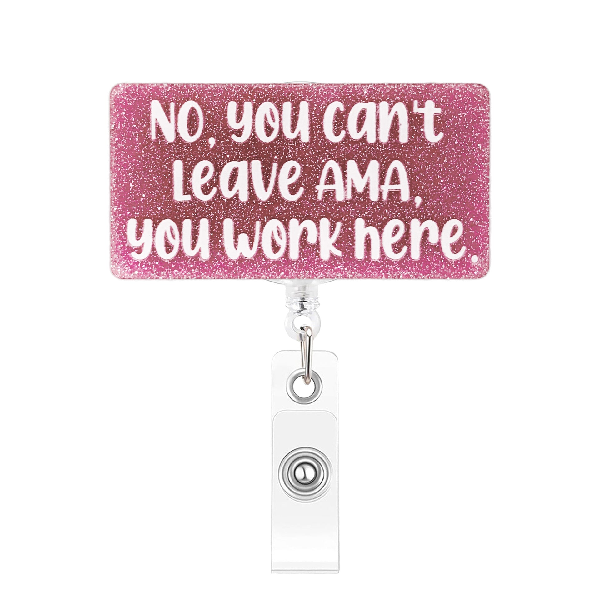 Wholesale Fun Design Retractable Badge Reel In ABS Custom Logo Available For Office Or Event Fashion Accessory