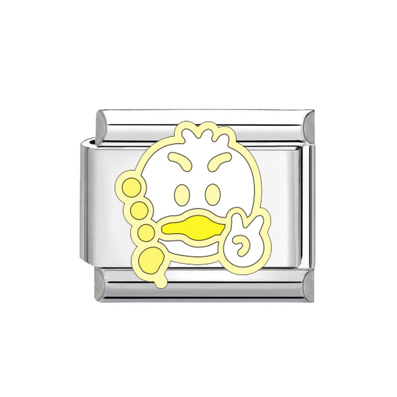 Wholesale  Italian Charm Bracelet 9mm DIY cartoon dripping Creative Stainless Steel Composable Bracelet