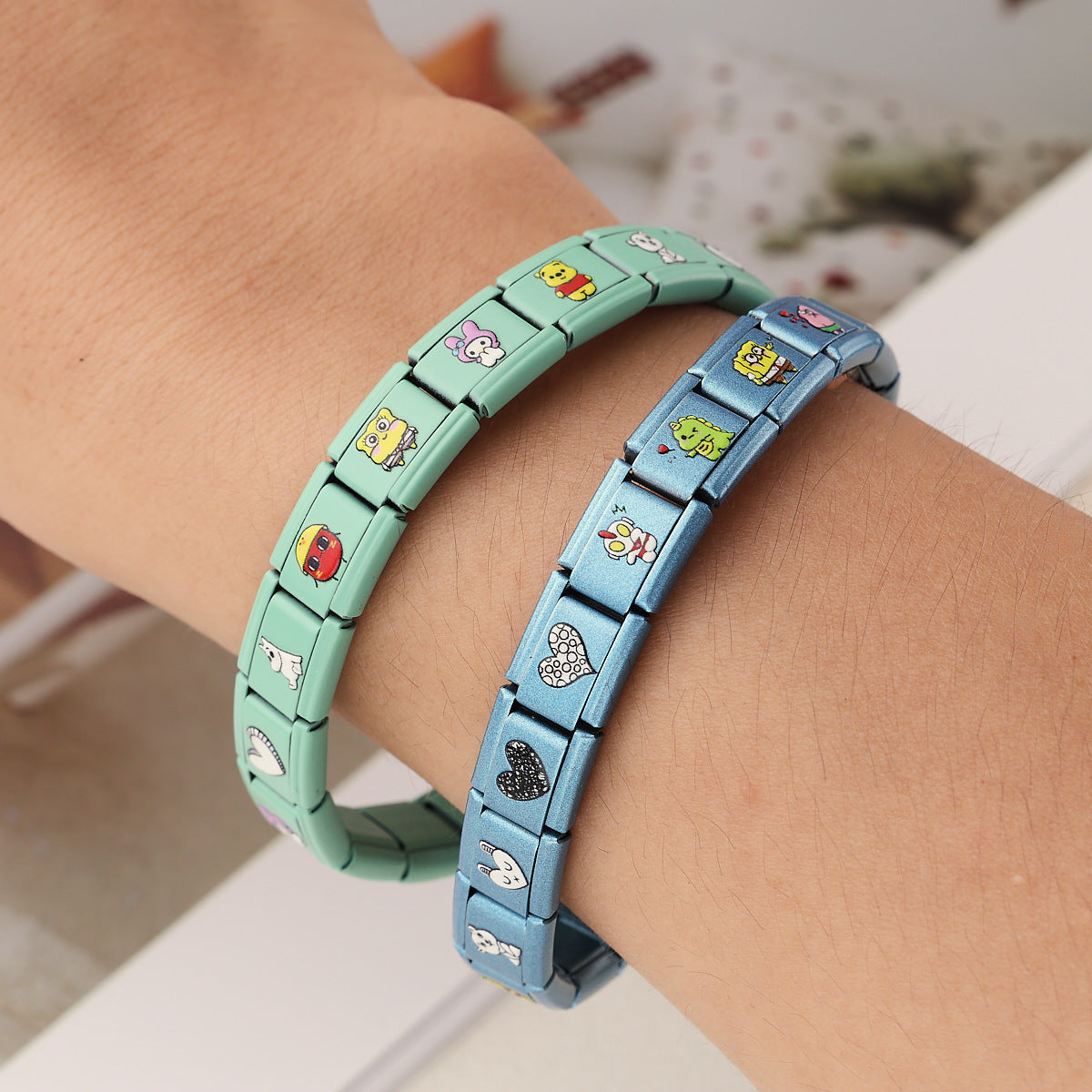 Wholesale Italian Charm Bracelet Colorful Bracelet