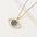 Wholesale Copper Gold-plated Micro-inlaid Zircon Oil Drops Devil's Eye  Pendant