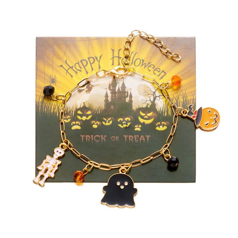 Wholesale Halloween Party Ghost Bracelet