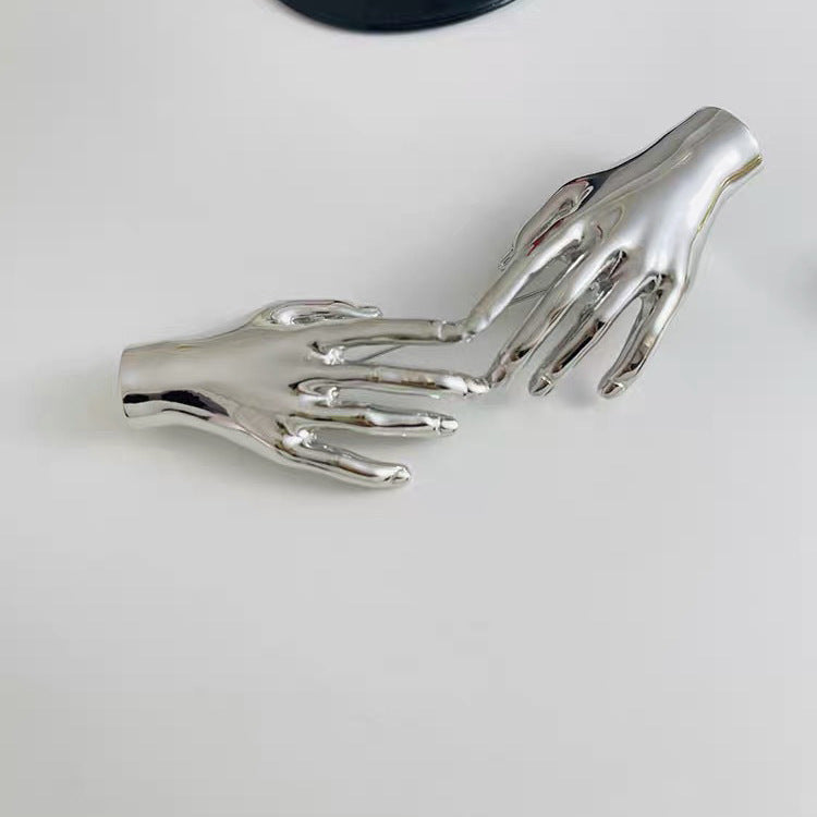 Wholesale  double palm brooch fashionable brooch