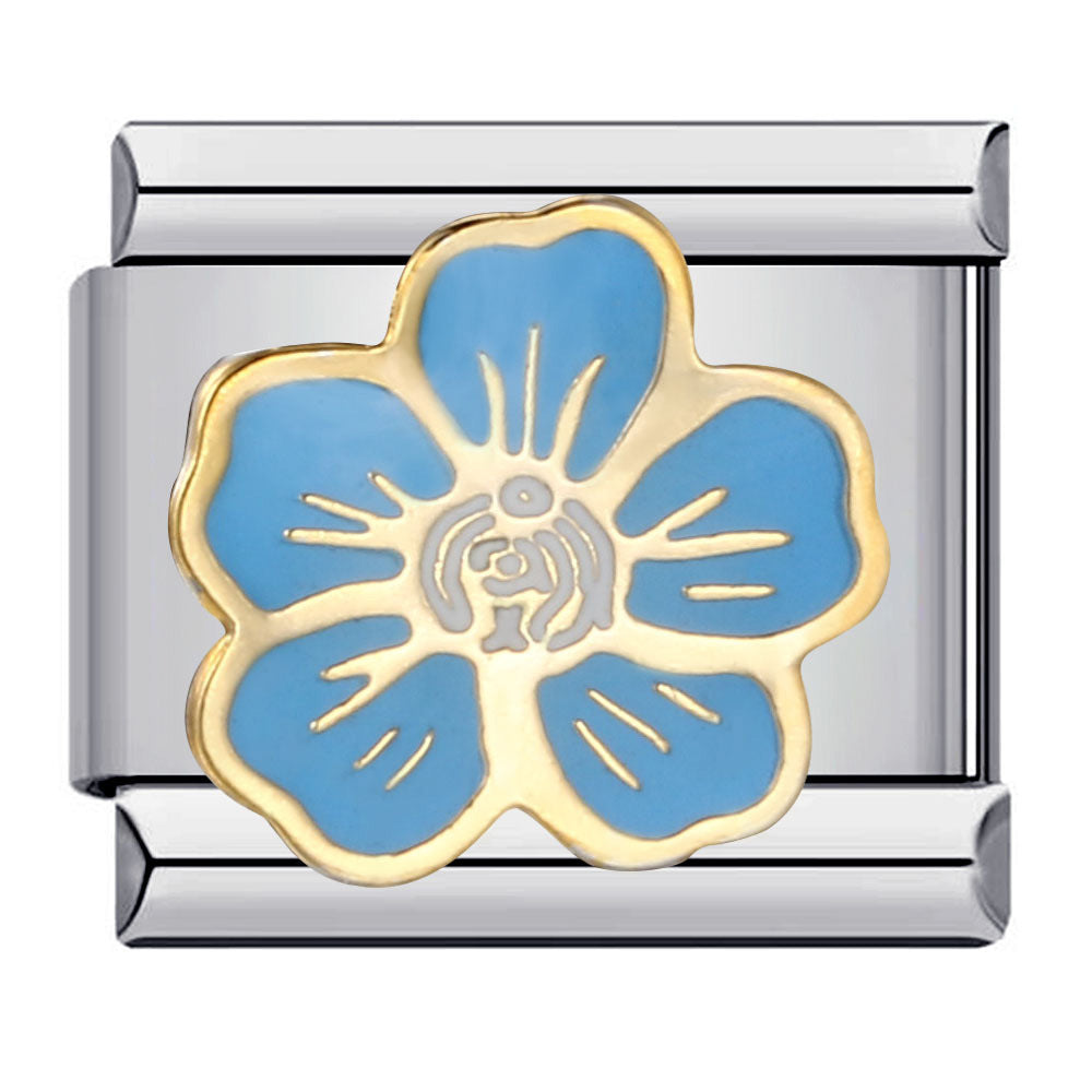 Wholesale Italian Charm Bracelet 9mm DIY Floral World  Creative Stainless Steel Composable Bracelet