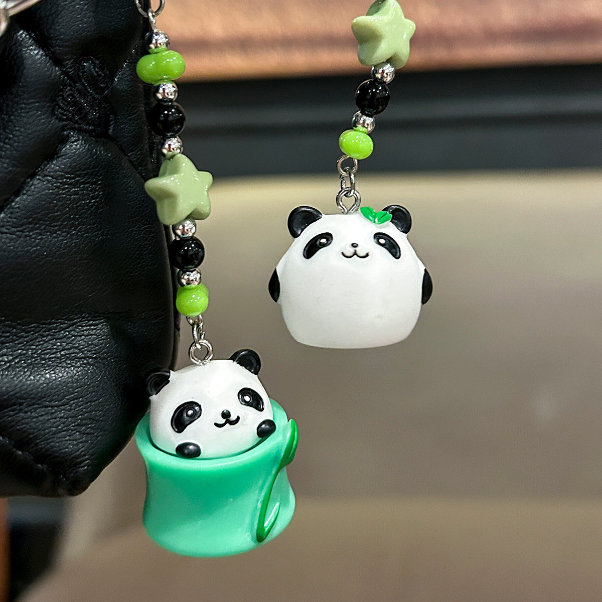 Wholesale  Cute Cartoon Panda Keychain