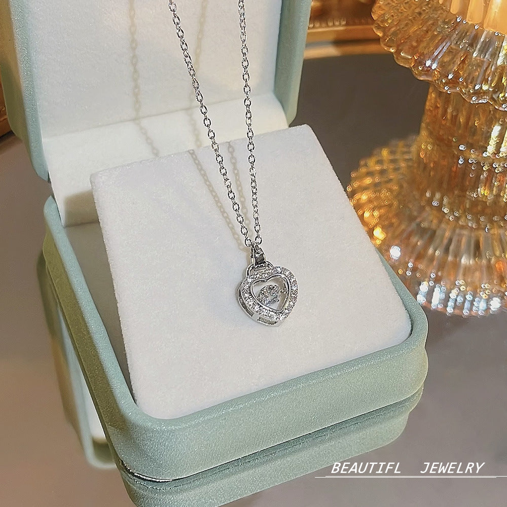 Wholesale Titanium Steel Clavicle Chain Choker Necklace ACC-NE-Xiyue004