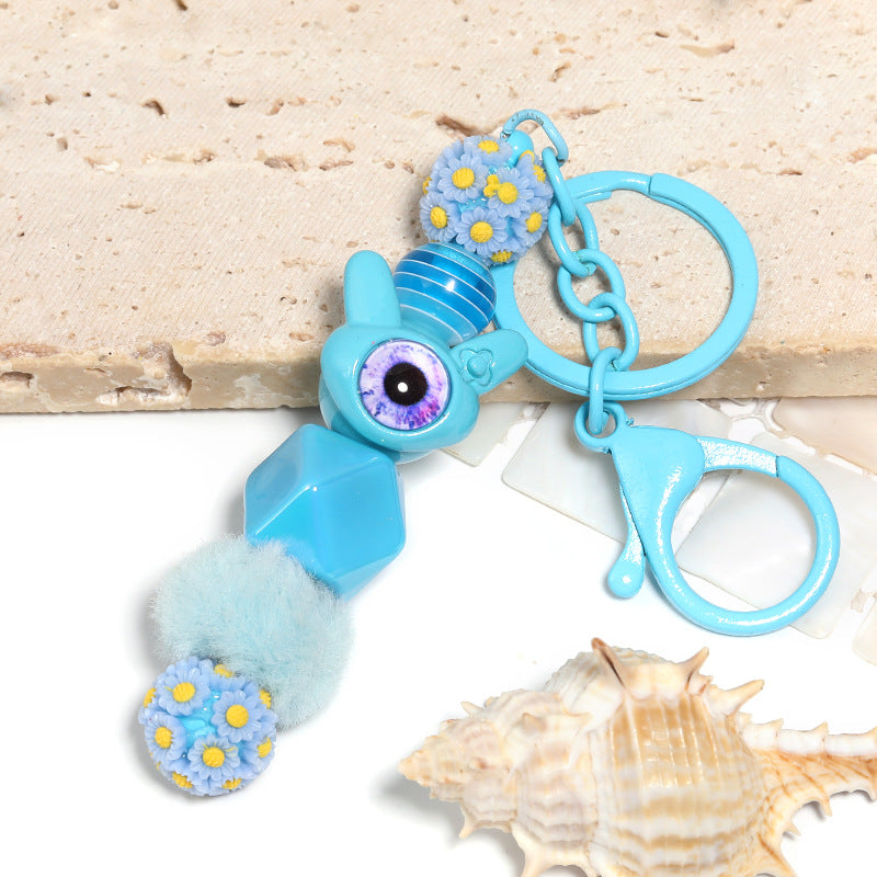 CWholesale 50pcs Colorful One-eyed Monster Cat Eye Beads Devil Eye Acrylic Beads Diy Accessories ACC-BDS-BLG119