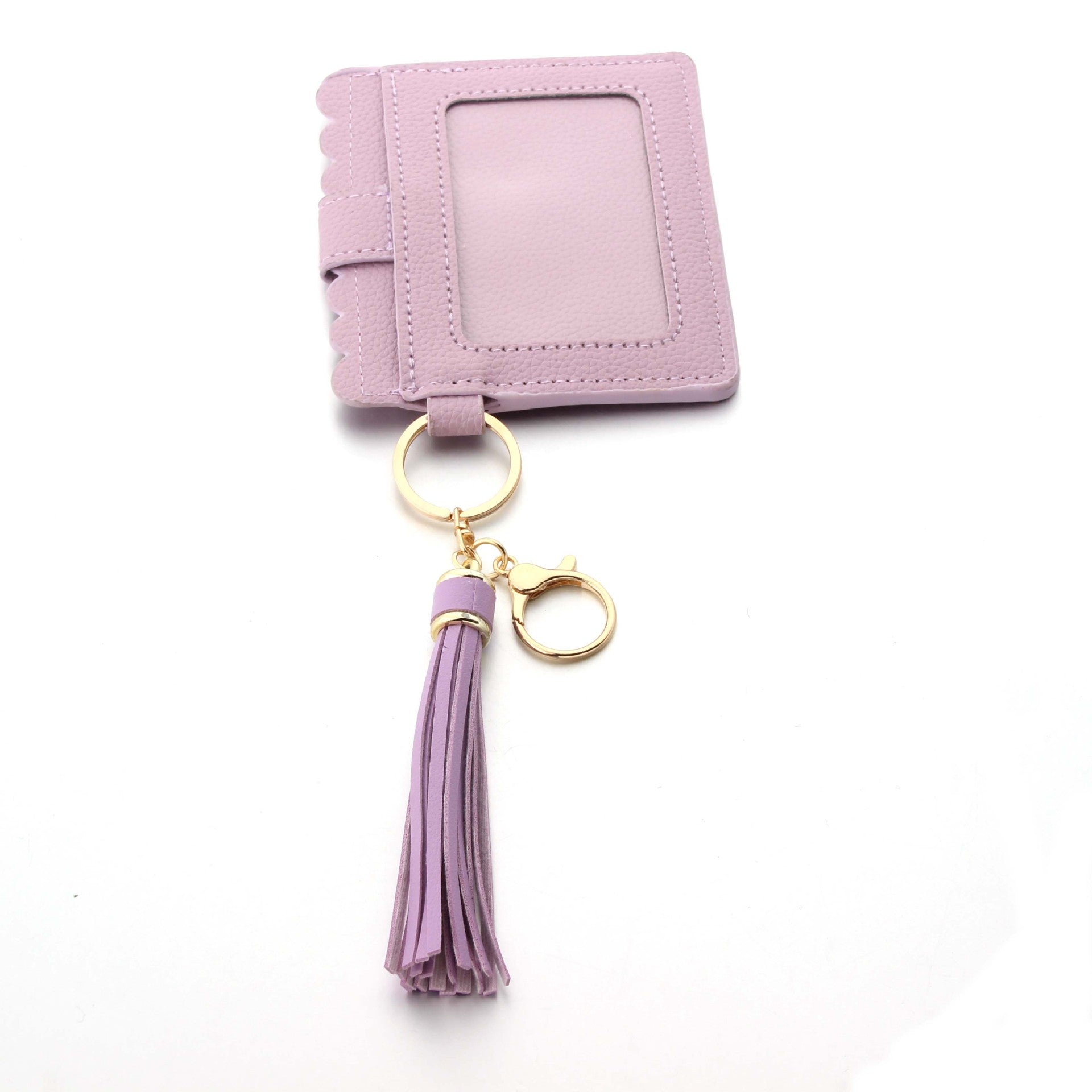 Wholesale PU Leather Tassel Wallet Keychain ACC-KC-JinAn022