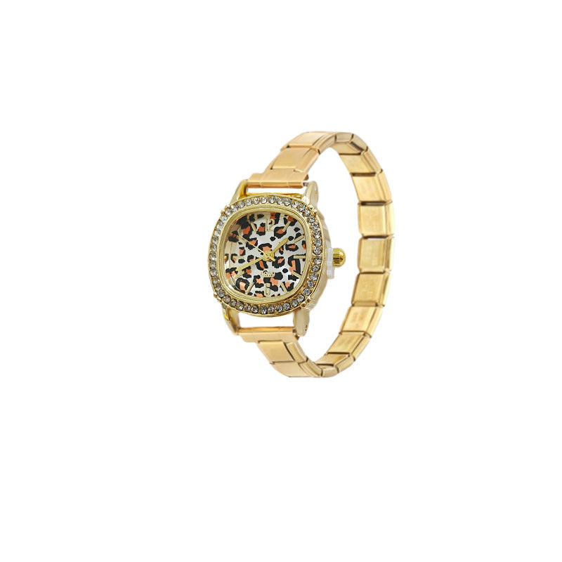 Wholesale Cross-border Italian modular quartz watch,  oval minimalist watch head,  DIY detachable and adjustable,  women' s watch,  student watch.