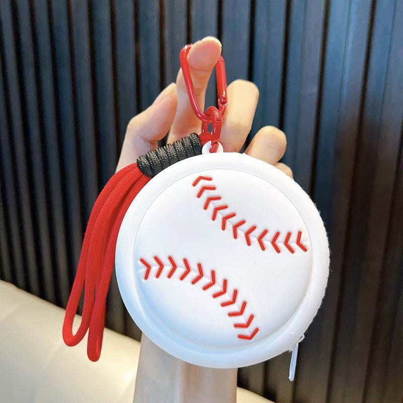 Wholesale Acrylic Tennis Tassel Keychain - Trendy Car Key Accessory for Everyday Use
