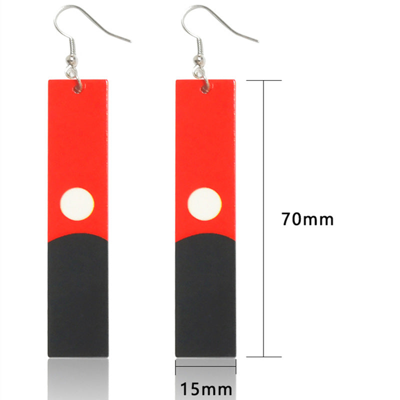 Wholesale Creative Anime Acrylic Earrings ACC-ES-Jiay014