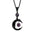 Wholesale  Gothic Natural Amethyst Moon Goddess Pendant Charm Necklace