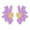 Wholesale exaggerated colorful big flower earrings