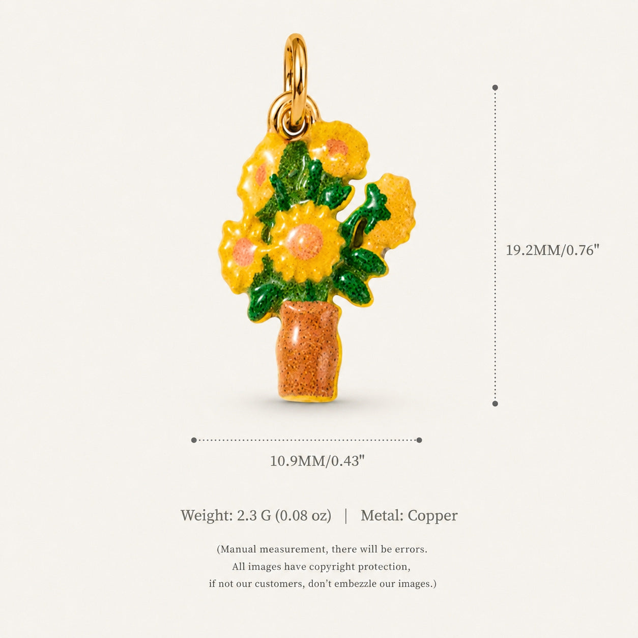 Wholesale Copper Cartoon Flying Pig Pendant Cute Simple Jewelry Charm Trendy Fashion Accessory For Boutique Resale