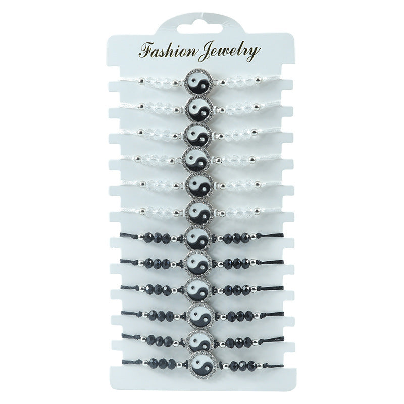 Wholesale popular amulet crystal bracelet