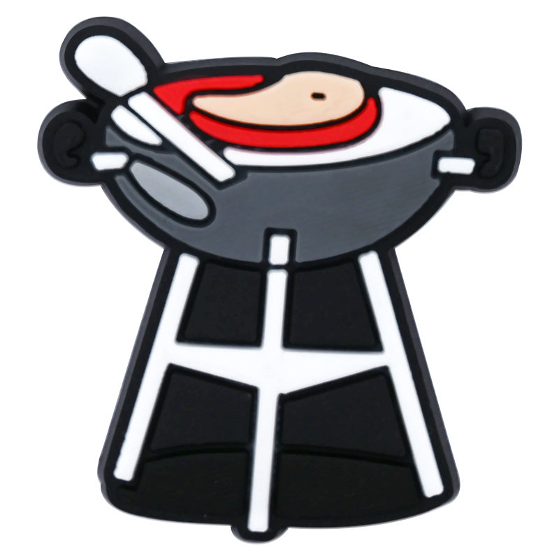 Wholesale Random 100pcs Kitchenware Series Shoes Accessories Shoes Charms ACC-SC-RYY049