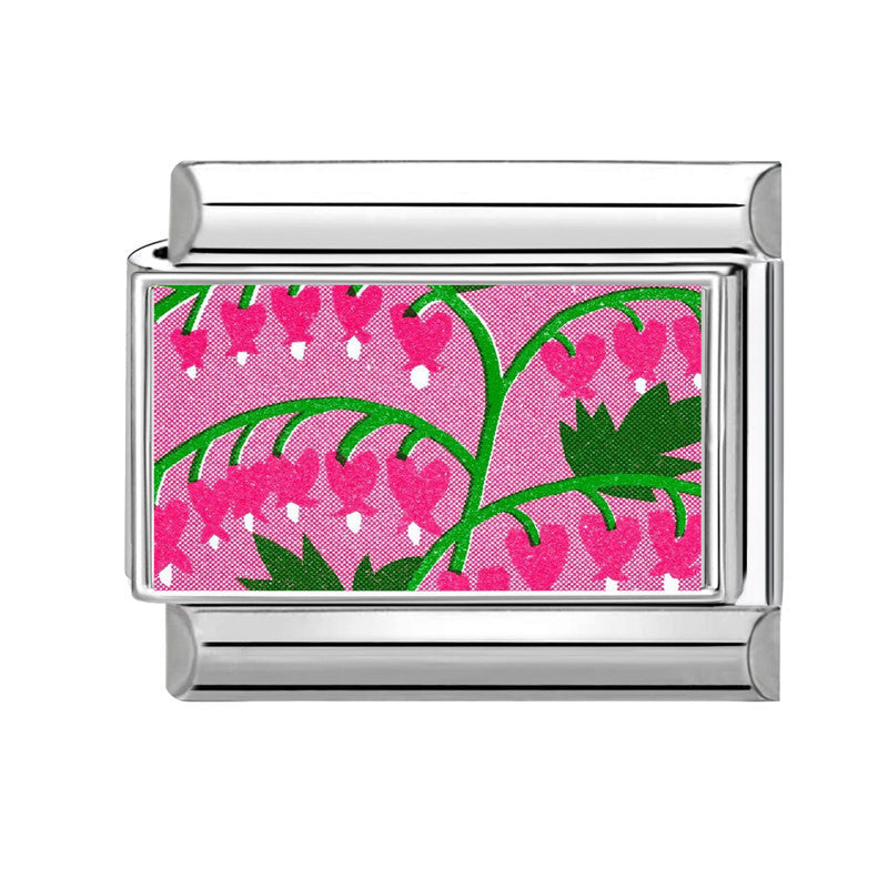 Wholesale 9mm Italian Charm Starter Bracelets DIY square Single Section Creative Stainless Steel Composable Bracelet