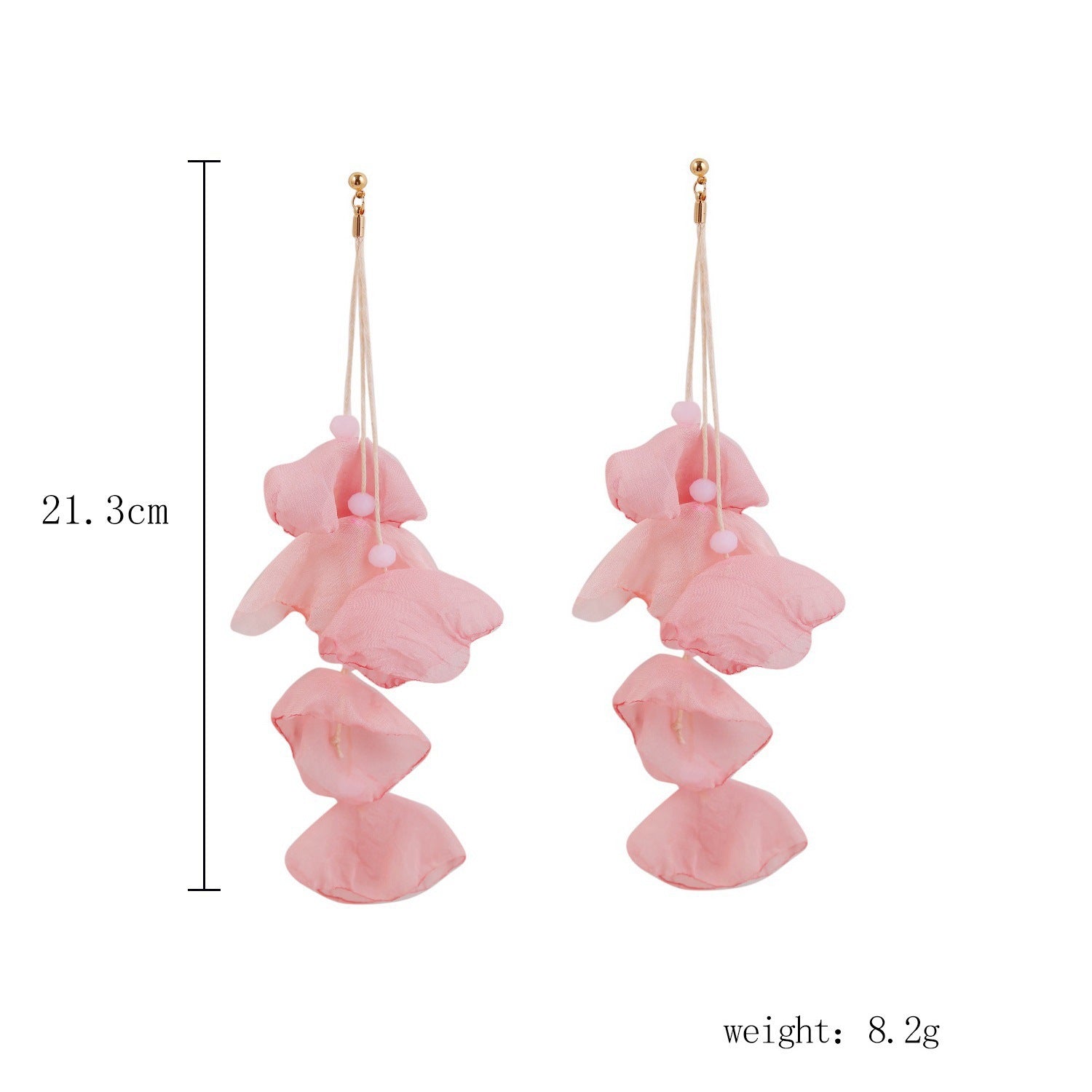Wholesale Flower Tassel Earrings Personalized Earrings Flower Tassel Earrings
