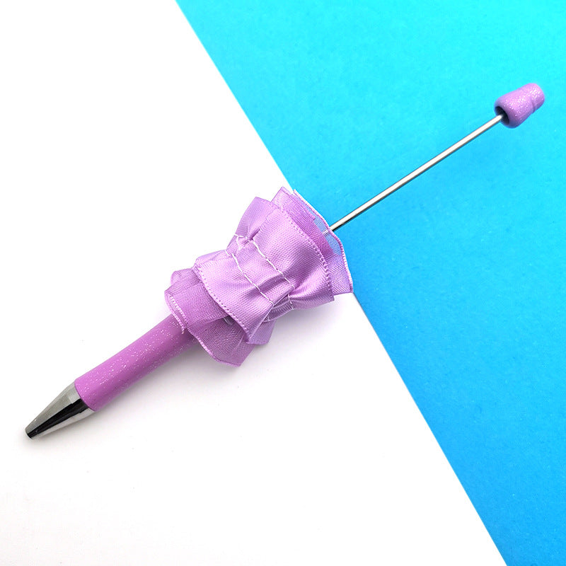 Wholesale Beadable Pens Lattice Lace Cartoon Pen DIY Beaded Pen ACC-PN-QianCai001