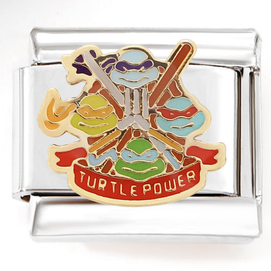 Wholesale Italian charm cartoon character stainless steel modular bracelet