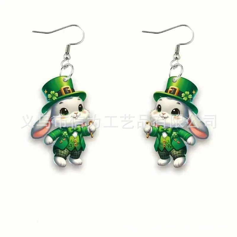 Wholesale Cute cartoon cat earrings