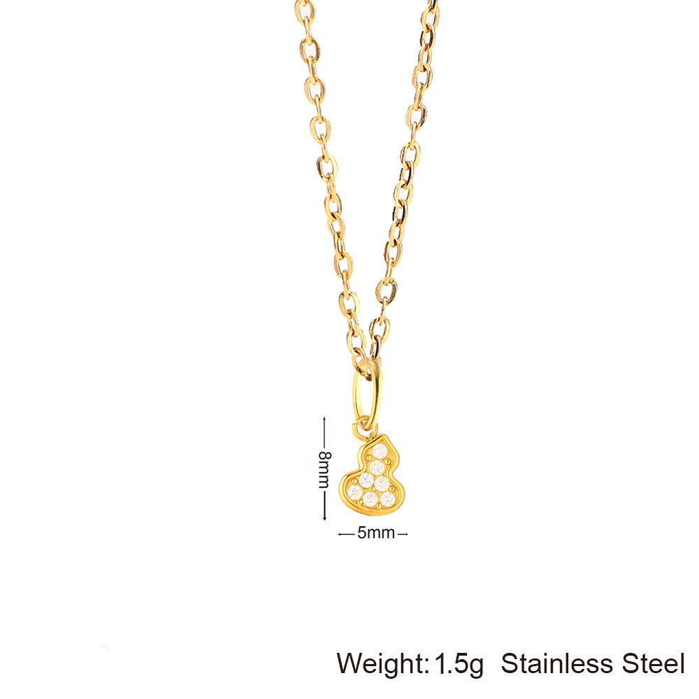 Wholesale Stylish 18K Gold Plated Sea Turtle Pendant Necklace Stainless Steel Chain Fashion Jewelry Gift For Resale