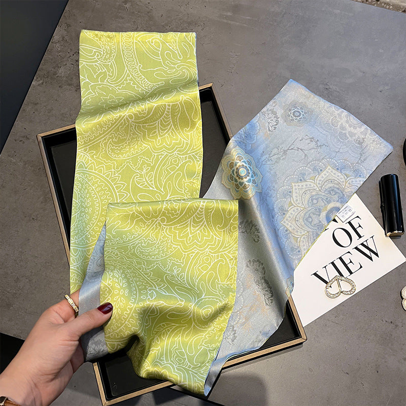 Wholesale Double-layer   Silk  Scarf