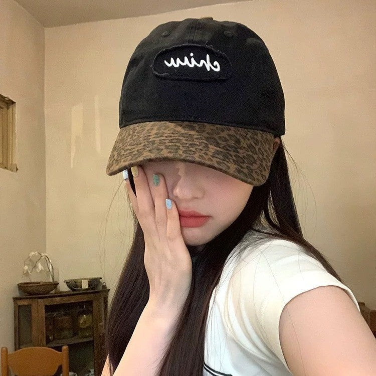 Wholesale Vintage  Leopard Print Baseball Cap