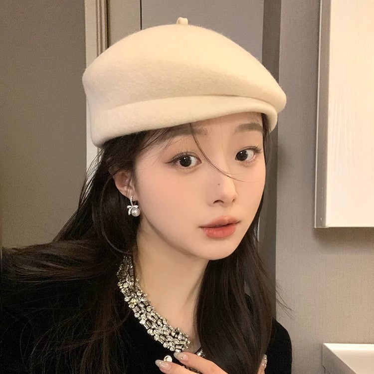 Wholesale Bow Pearl Ear Buckle Retro  Earrings