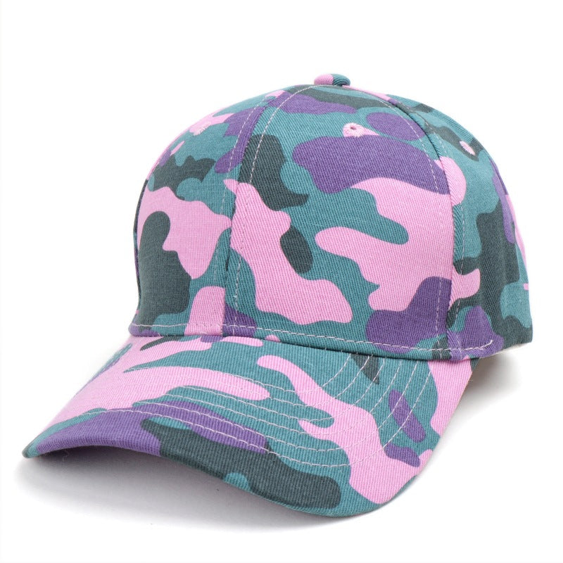 Wholesale Camouflage Baseball Cap  Casual Fashion Velcro Cap Sunscreen Sunshade Hat