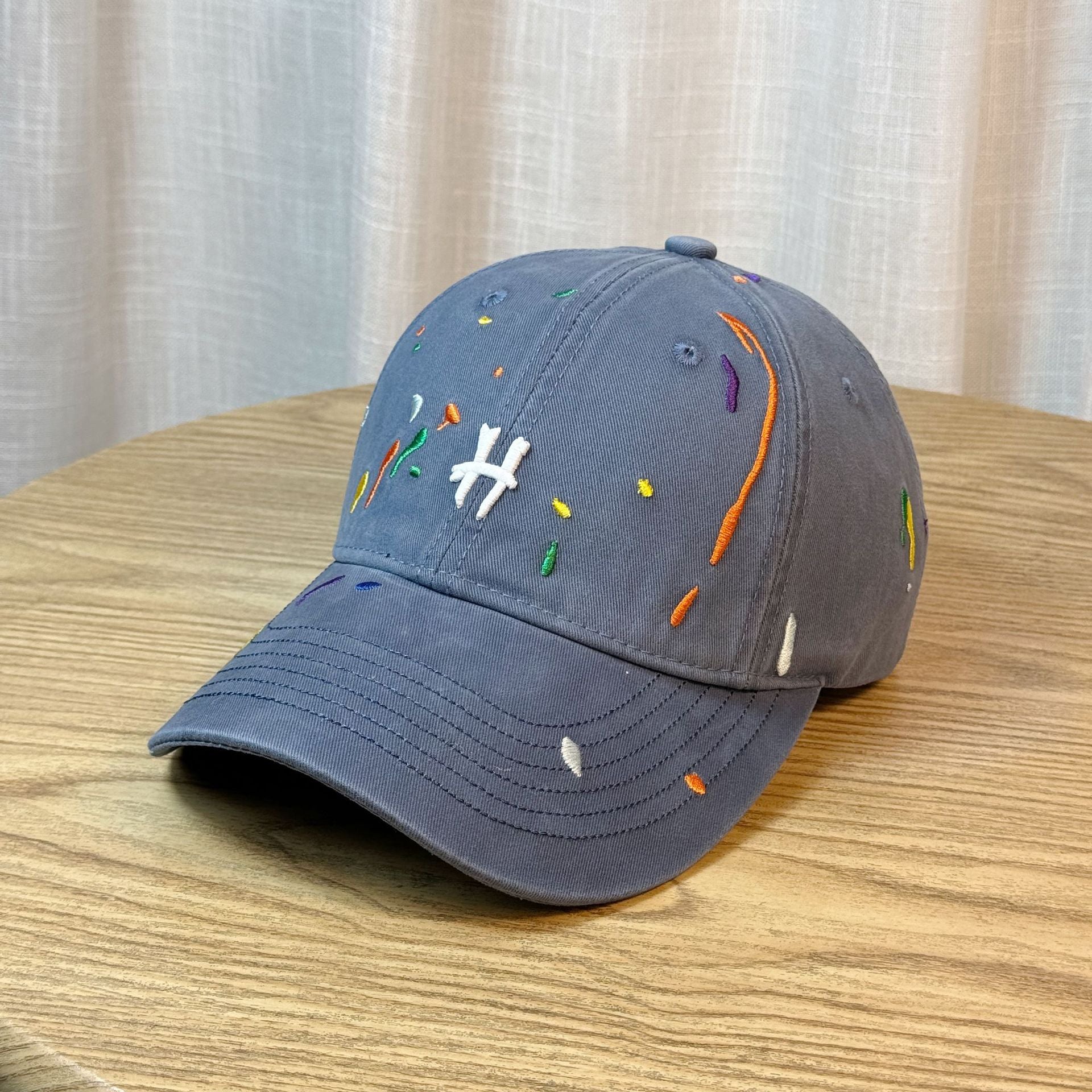 Wholesale Baseball Cap Breathable Summer Splash Ink Fashion Sunscreen Sun Hat