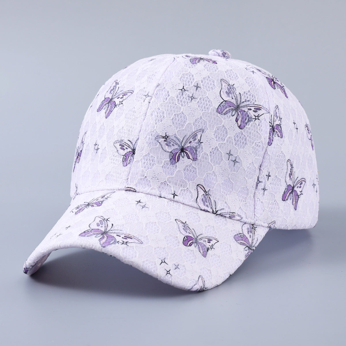 Wholesale lace butterfly dragonfly decorative baseball cap