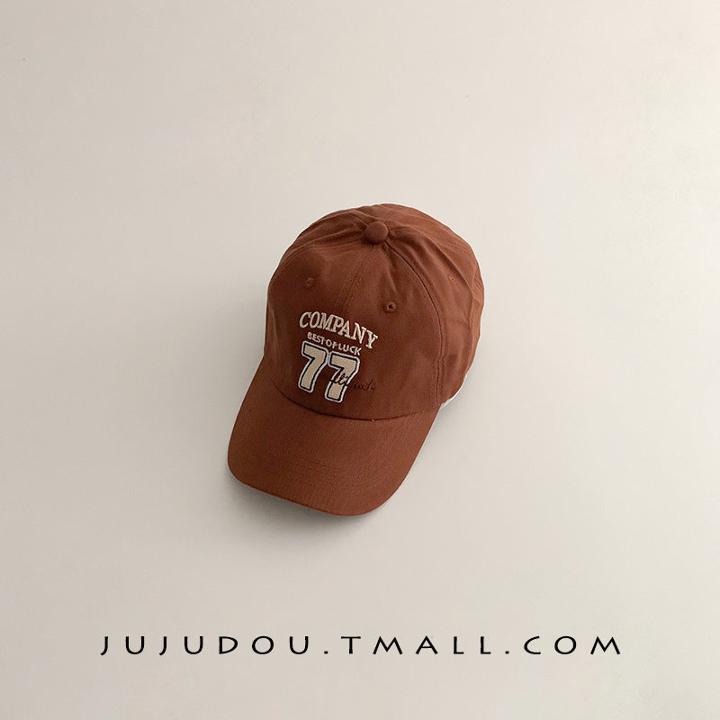 Wholesale  Letter Embroidered Kids Hat Baseball Cap
