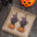 Wholesale  Halloween Horror Pumpkin Creative Wood Earrings