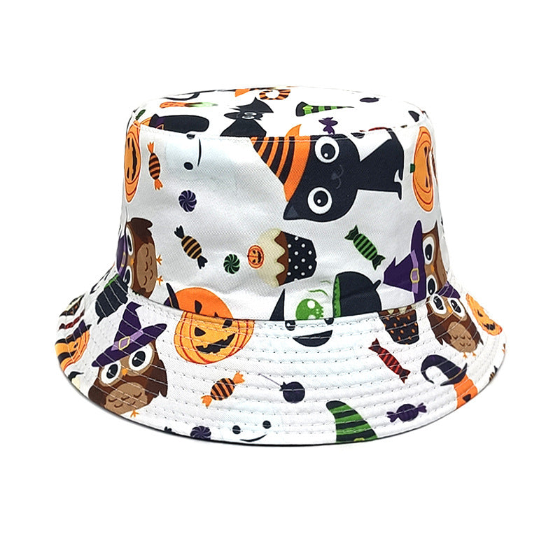 Wholesale  new pumpkin skull Bucket Hat