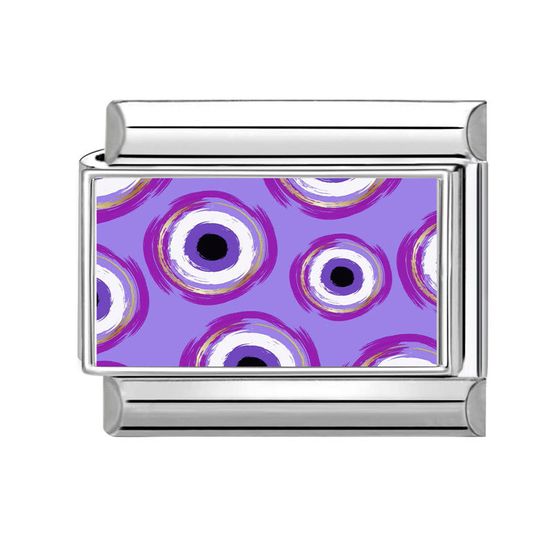 Wholesale Hearts and Love Italian Charms flowers DIY  Single Section Creative Stainless Steel Composable Bracelet