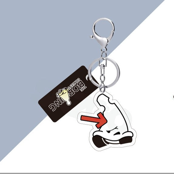 Wholesale Cute cartoon alloy keychain