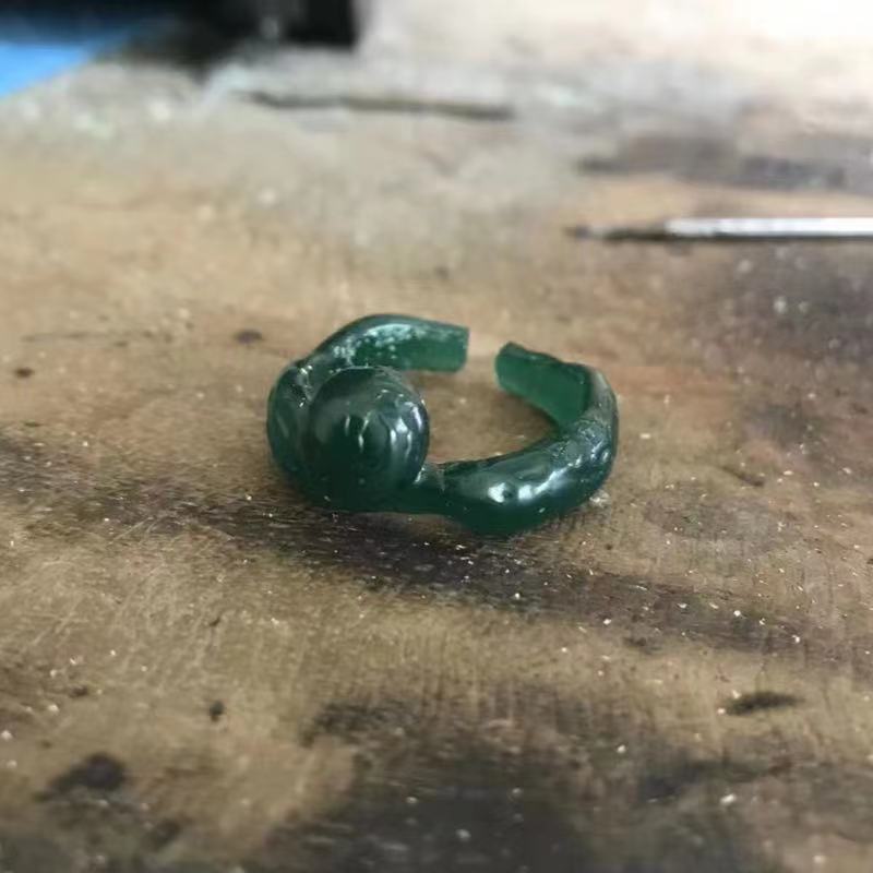 Wholesale  S925 Sterling Silver Ball Ring Solid Handmade Ring